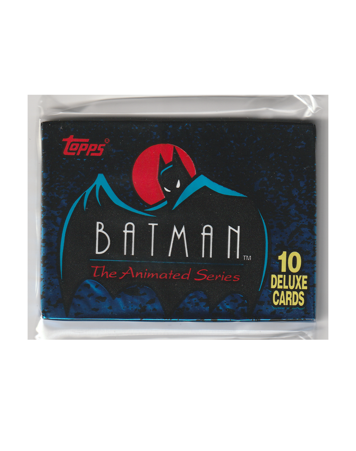 1993 Topps Batman The Animated Series Trading Card Pack Series 1