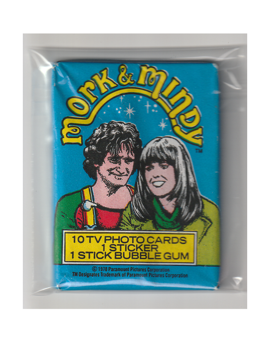 1978 Mork and Mindy Trading Card Pack