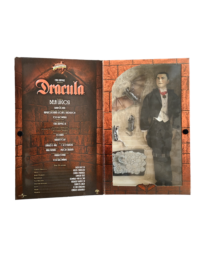 Universal Monsters - Dracula 12" Poseable Figure (2001) by Sideshow Toys