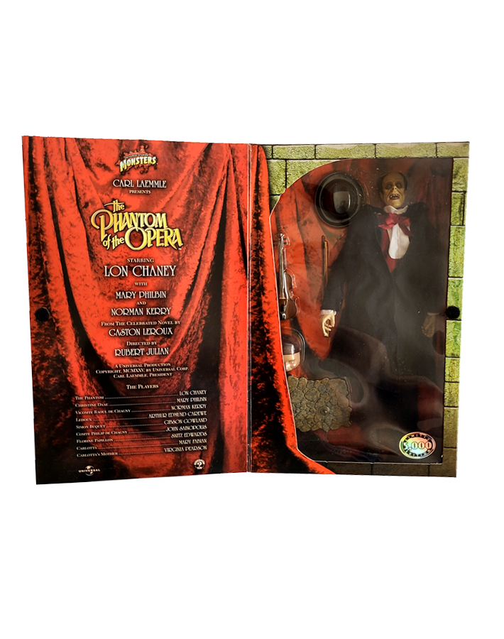 Universal Monsters - The Phantom of the Opera 12" Poseable Figure (2001) by Sideshow Toys