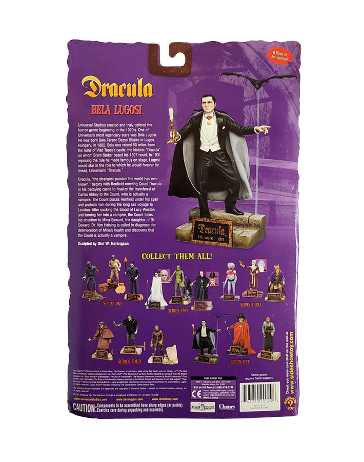 Universal Monsters - Dracula Series 5 Classic Edition (2001) by Sideshow Toys