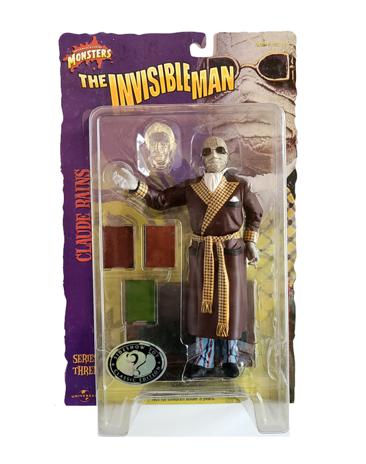 Universal Monsters - The Invisible Man Series 3 Classic Edition Claude Rains (1999) by Sideshow Toys