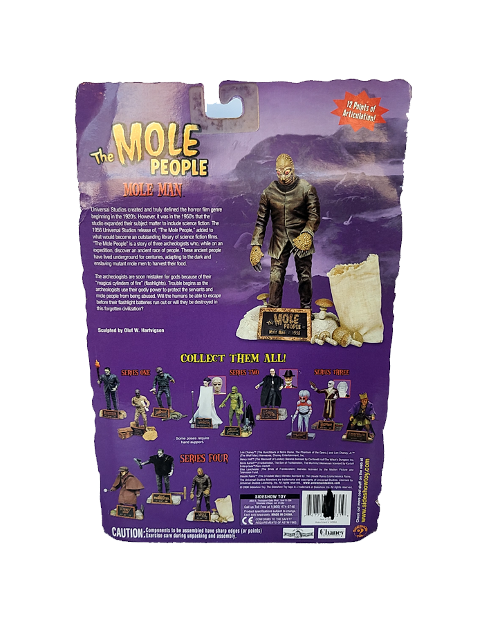 Universal Monsters - The Mole People Mole Man Series 4 Classic Edition (2000) by Sideshow Toys