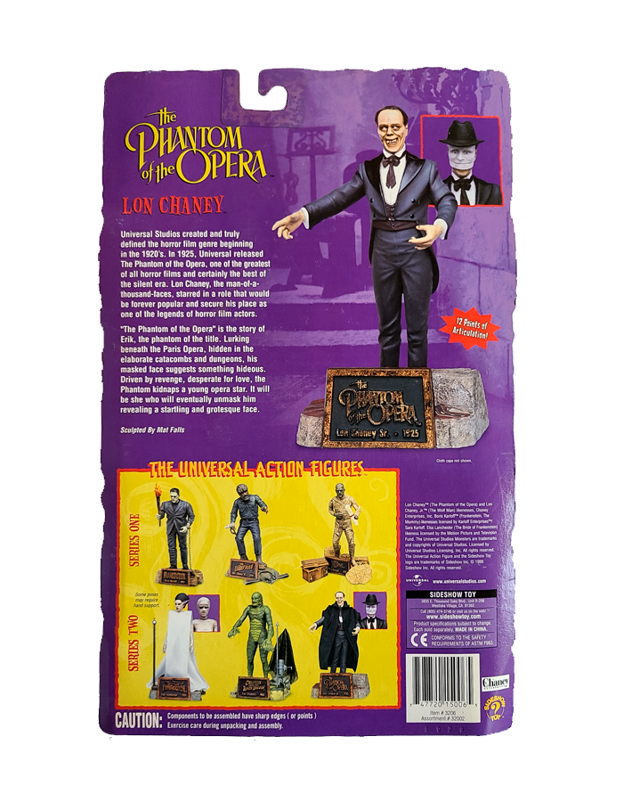 Universal Monsters - The Phantom of the Opera Series 2 Classis Edition (1999) by Sideshow Toys