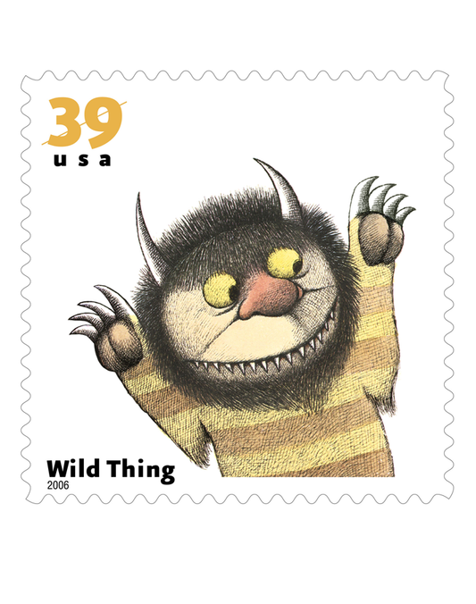 Where the Wild Things Are - Commemorative 39 Cent Stamps - 2006 Limited Edition